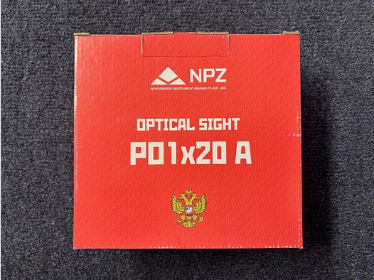 NPZ PO1x20A 1P76 Rakurs AK Visier Optik - NUEVO - Izhmas Saiga WBP SDM Cugir Arsenal AK47 AKM AK74