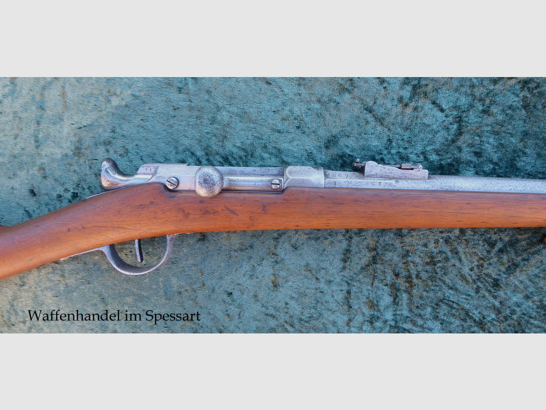 Karabin zapalnikowy Chassepot Mle 1866 cahen-Lyon 1867.