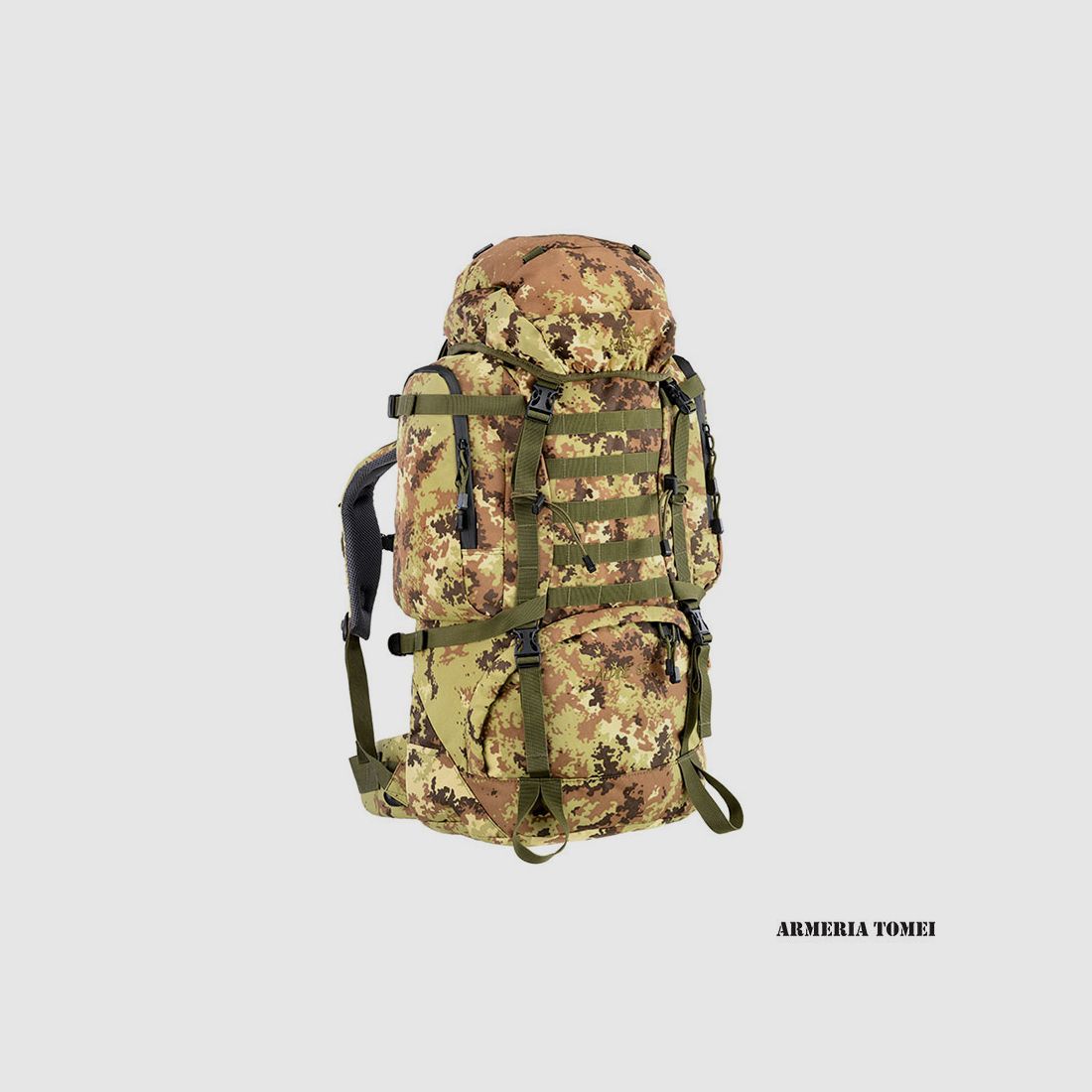 NERG OPEN LAND – BACKPACK – ALPINE BACK PACK 65 LT Italian Camo (VEGETATO)