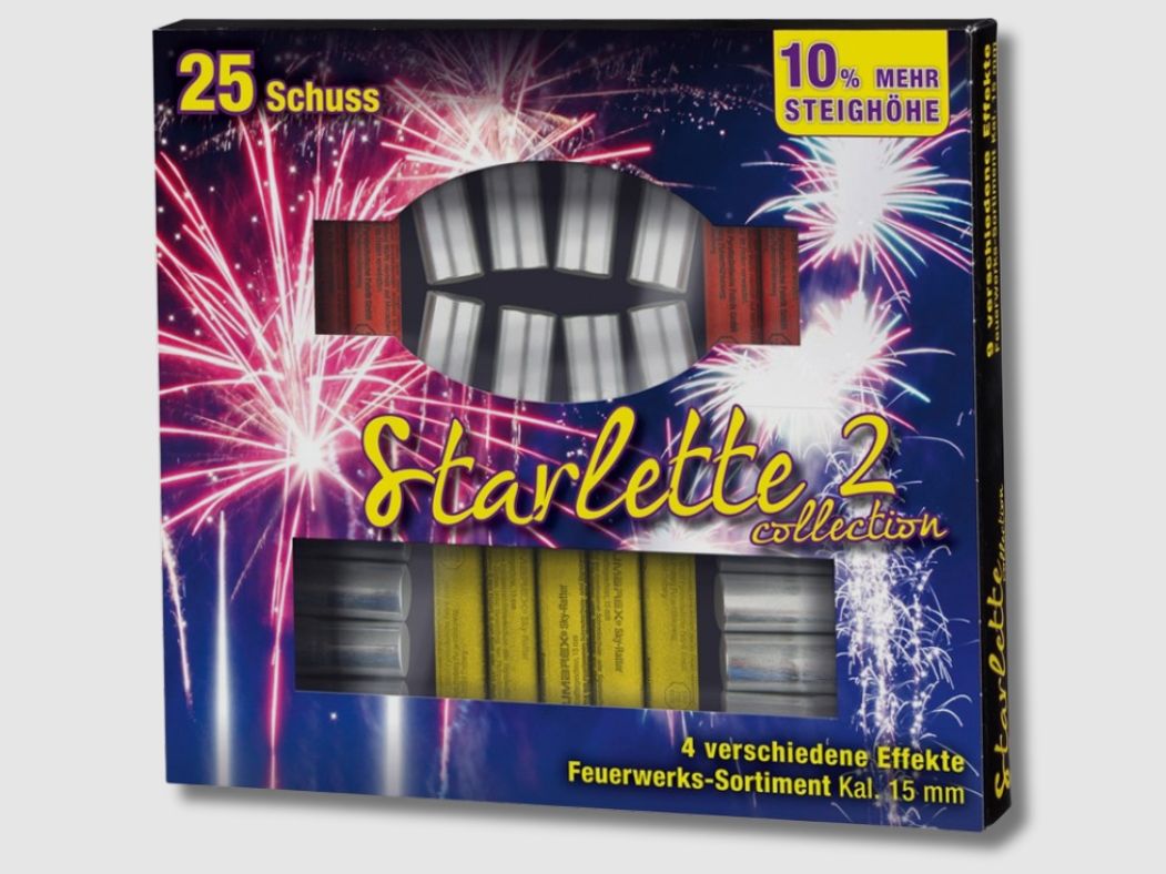 Umarex blank cartridges 15mm Signal Starlette Collection 2 box 25 pcs.