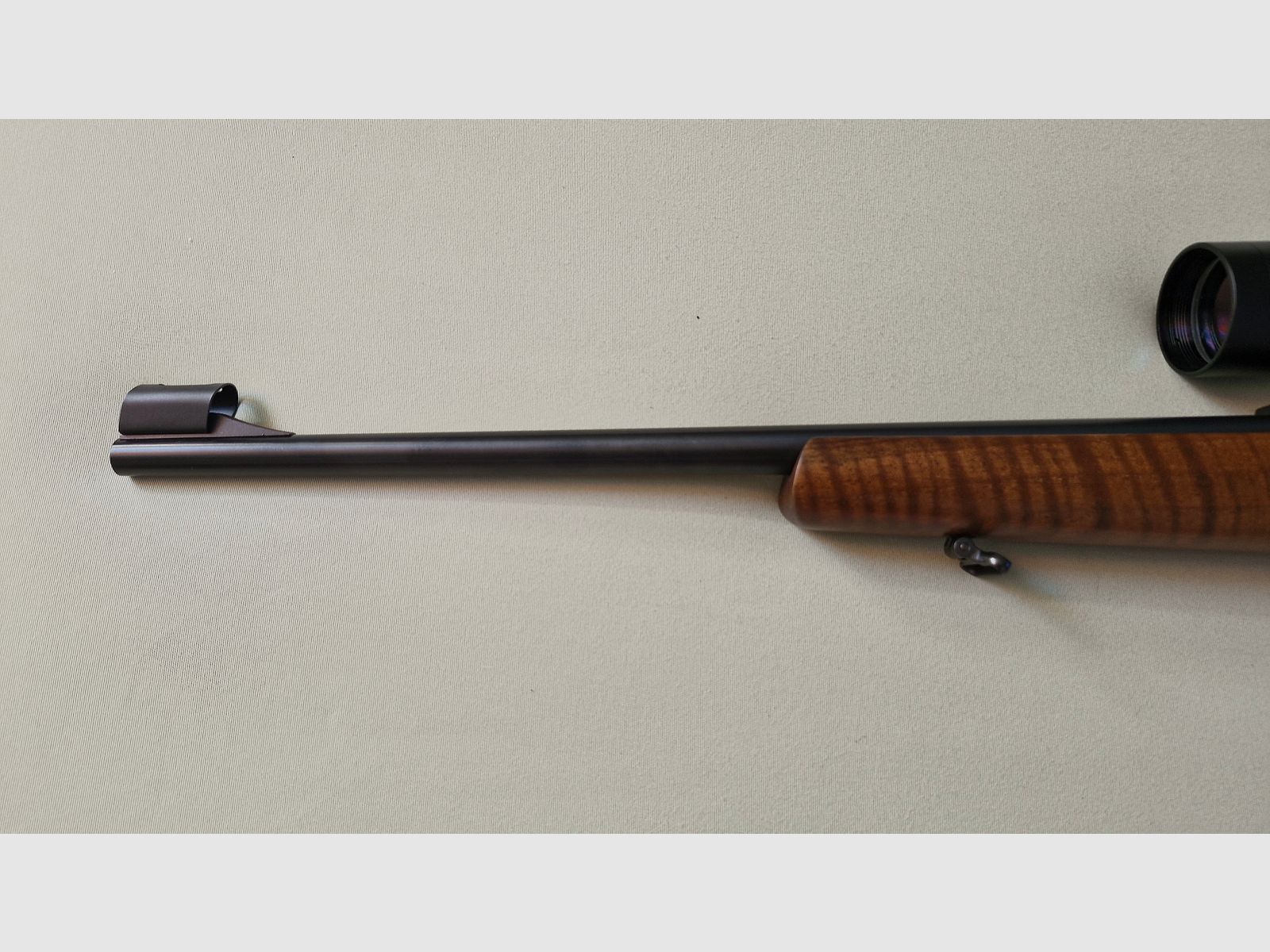 KK bolt-action rifle CZ ZKM 455 Luxus .22lfb with scope (red dot) and aluminum transport case all like new