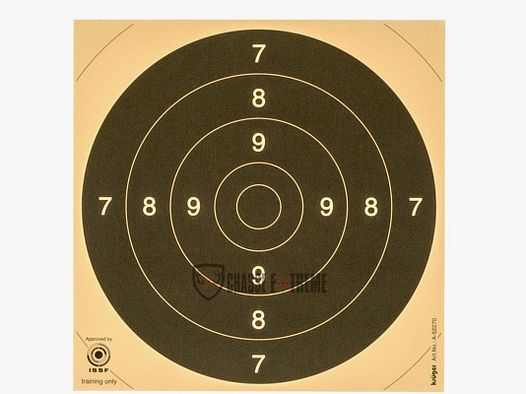 Pack of 100 Target Center C50 21x21 cm