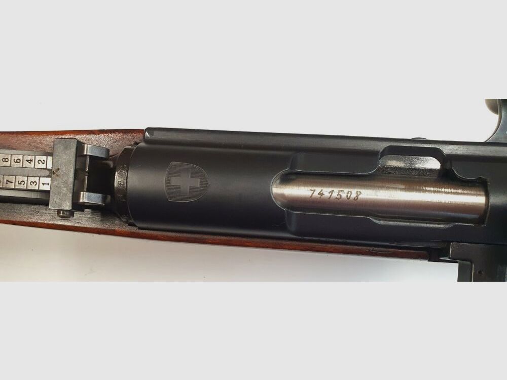 Waffenfabrik Bern Repetierbüchse Waffenfabrik Bern Schweizer K31 Kaliber 7,5x55swiss komplett nummerngleich + Hämmerli