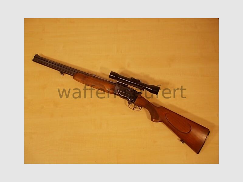 Brünner ZH 224 with Krieghoff E-barrel 22WM + Jena ZF4