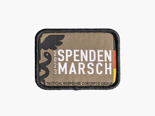 Tactical Response Concepts Group Spenden Marsch 2023 Patch