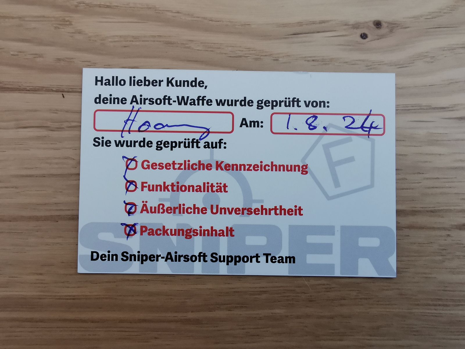 Styer Scout Elite Airsoft Scharfschützengewehr