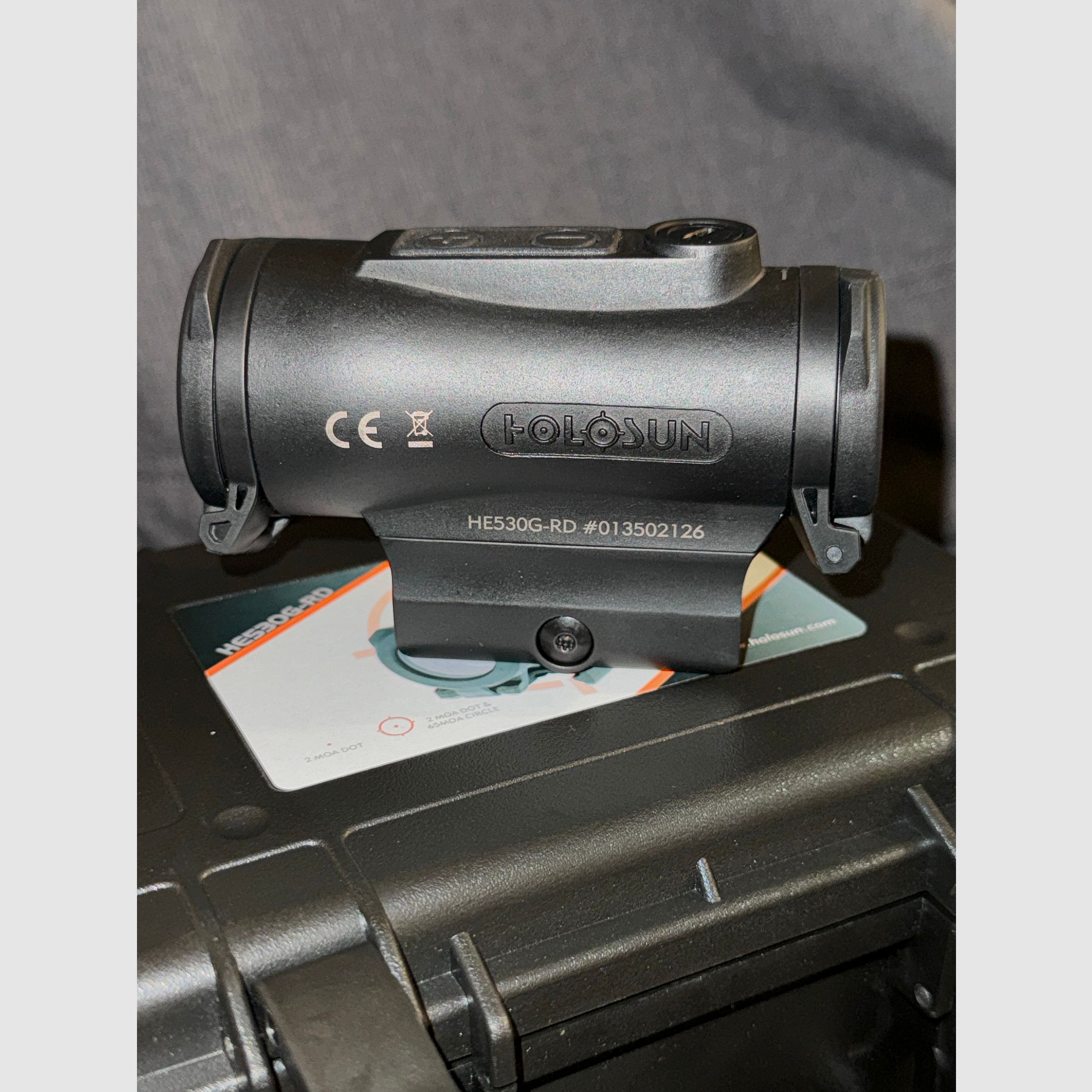 Holosun Rotpunktvisier HE530G-RD 