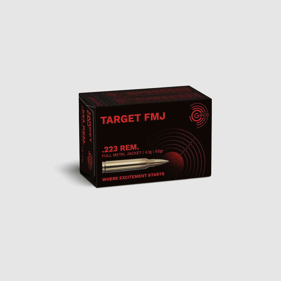 Geco .223 Rem. Target Vm 63 gr.