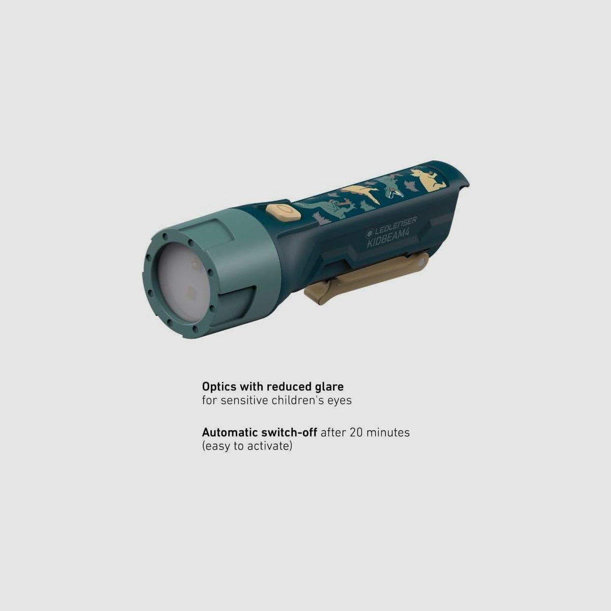 KIDBEAM 4 Torcia per bambini Verde