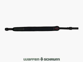 Niggeloh Gewehrriemen Automatic Light Neopren - Leder - Schwarz