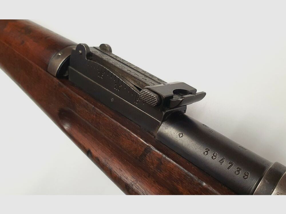 Usine d'armement de Berne carabine à répétition fusil IG1911 calibre 7,5x55 suisse complet numéros correspondants