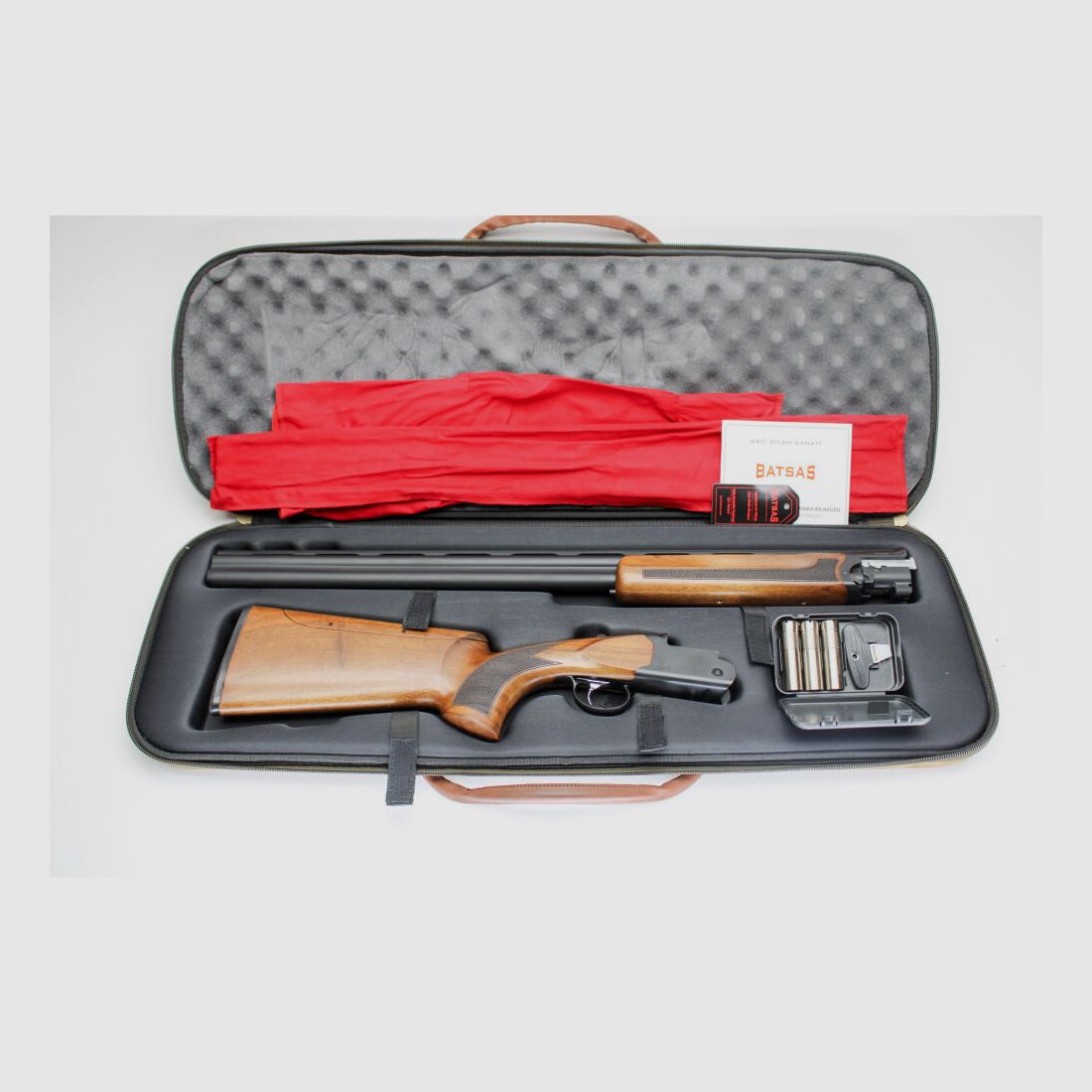 Escopeta BDF BATAS 121T Trap Black cal. 12/70 perdigones de acero 12/70