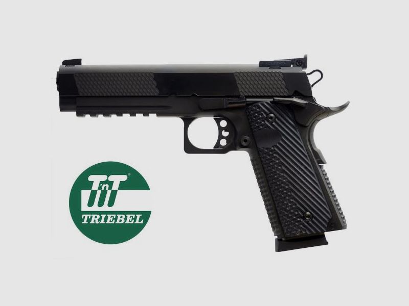 CLUB 30 Pistole (gebraucht) Mod. Präz -5' PVD -Black .45Auto (1)