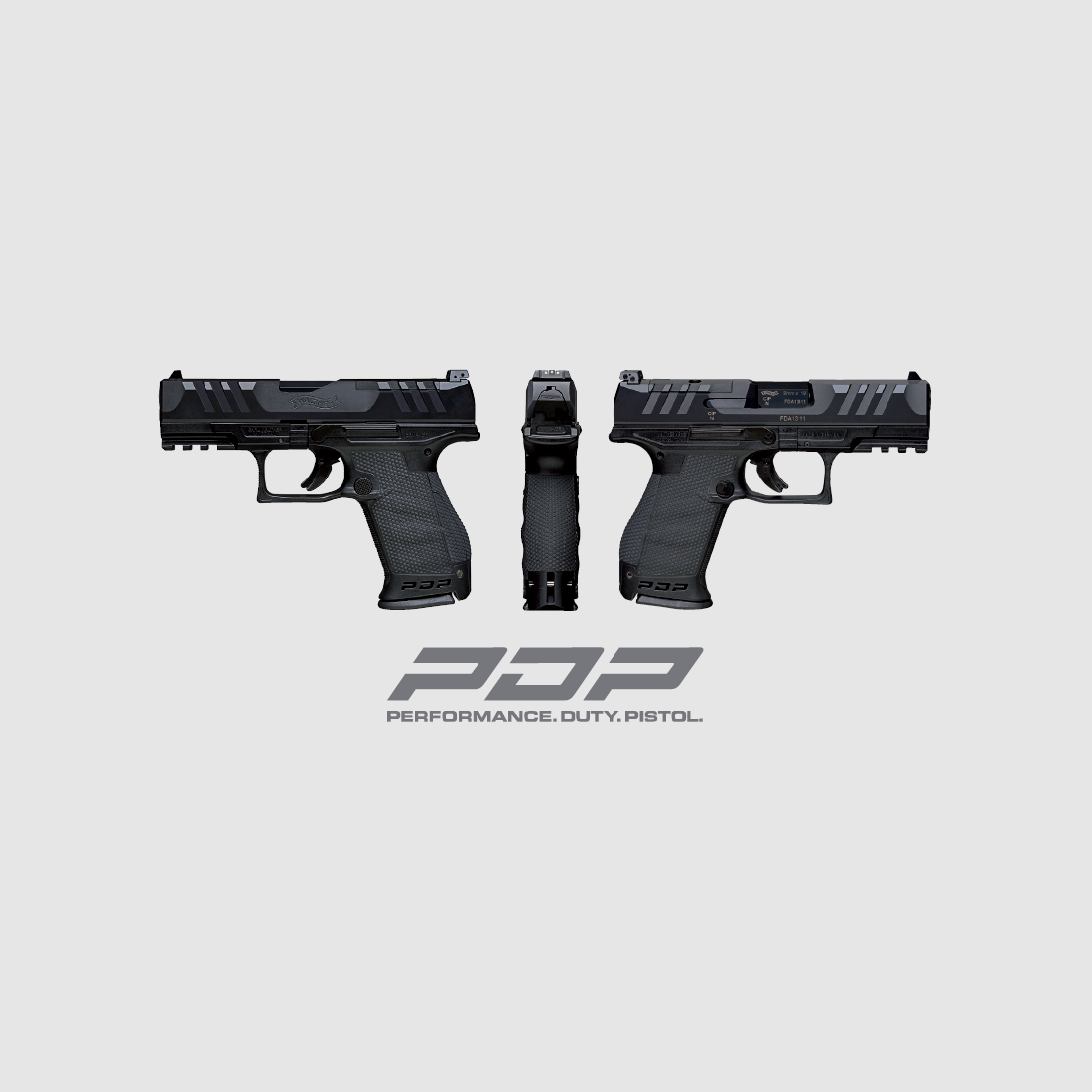 Pistolet Walther PDP taille complète 4 pouces 9mm Luger, image 3 sur 4
