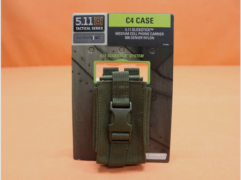 5.11 5.11 C4 Case (56029) 188 Tac OD Tasche Medium Phone/ PDA, oder z.B. auch für Zigarettenschachteln?