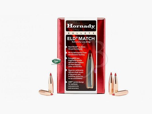 HORNADY Pociski ELD-MATCH kal.22 52gr. 22491
