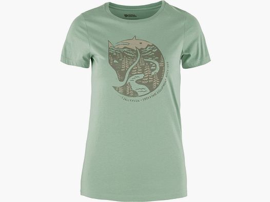 Fjällräven T-Shirt Arctic Fox Misty Green