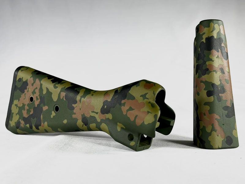 Heckler & Koch MP5 / SP5 Schaft-SET, CERAKOTE Flecktarn