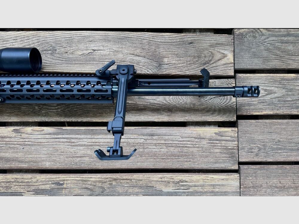 Broń Burk BR10 z Steiner M7xi 4-28x56 Fortmeier ZB 6,5mm Creedmoor