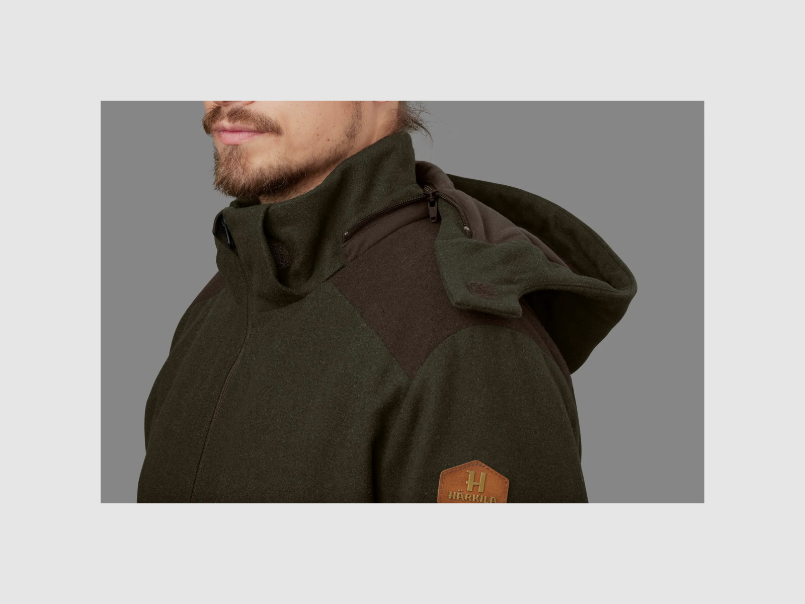 HÄRKILA Metso Winter Jacke Willow Green/ Shadow Braun