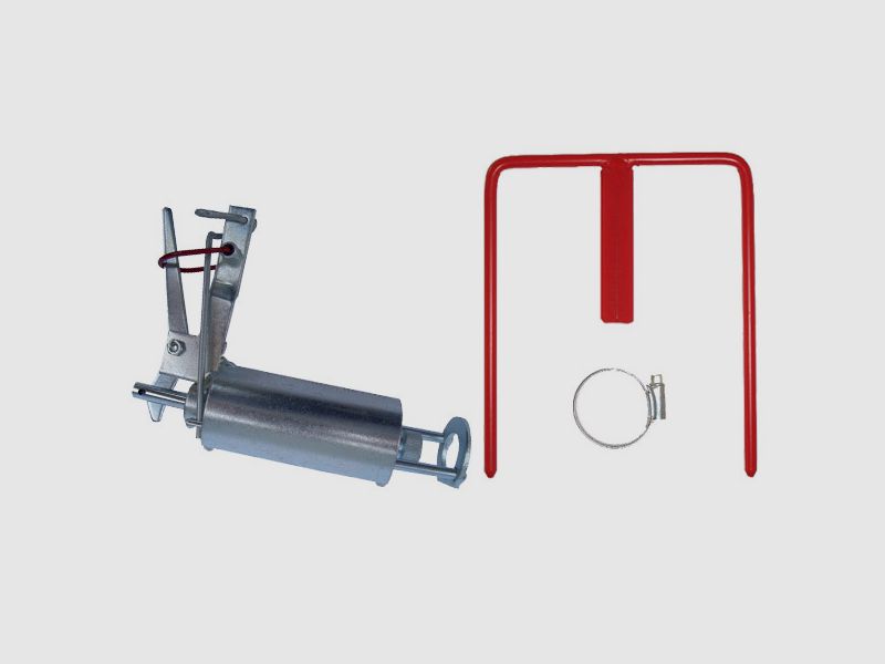 Wühlmausselbstschuss W2 und Halter