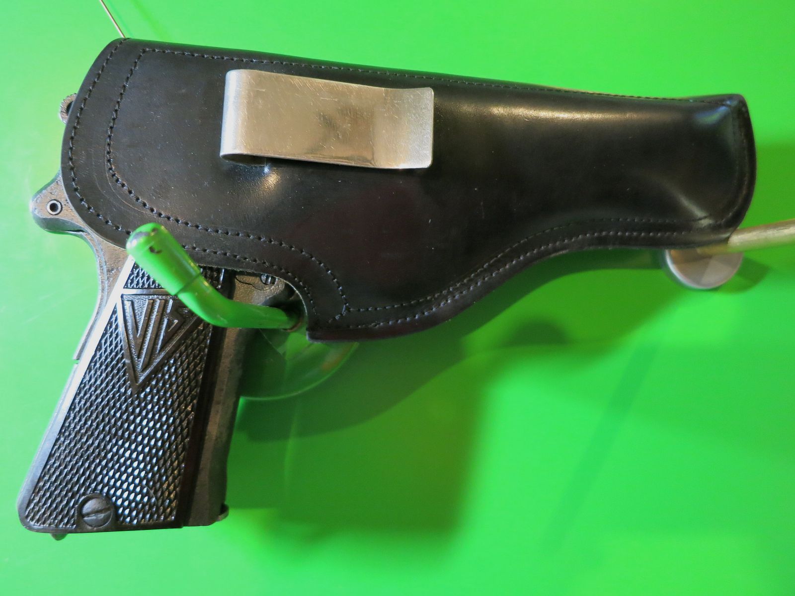 Funda para pistola Viking México Nr. 8002 75, funda con clip, pistola p. ej. Colt 1911 hasta 4,5"