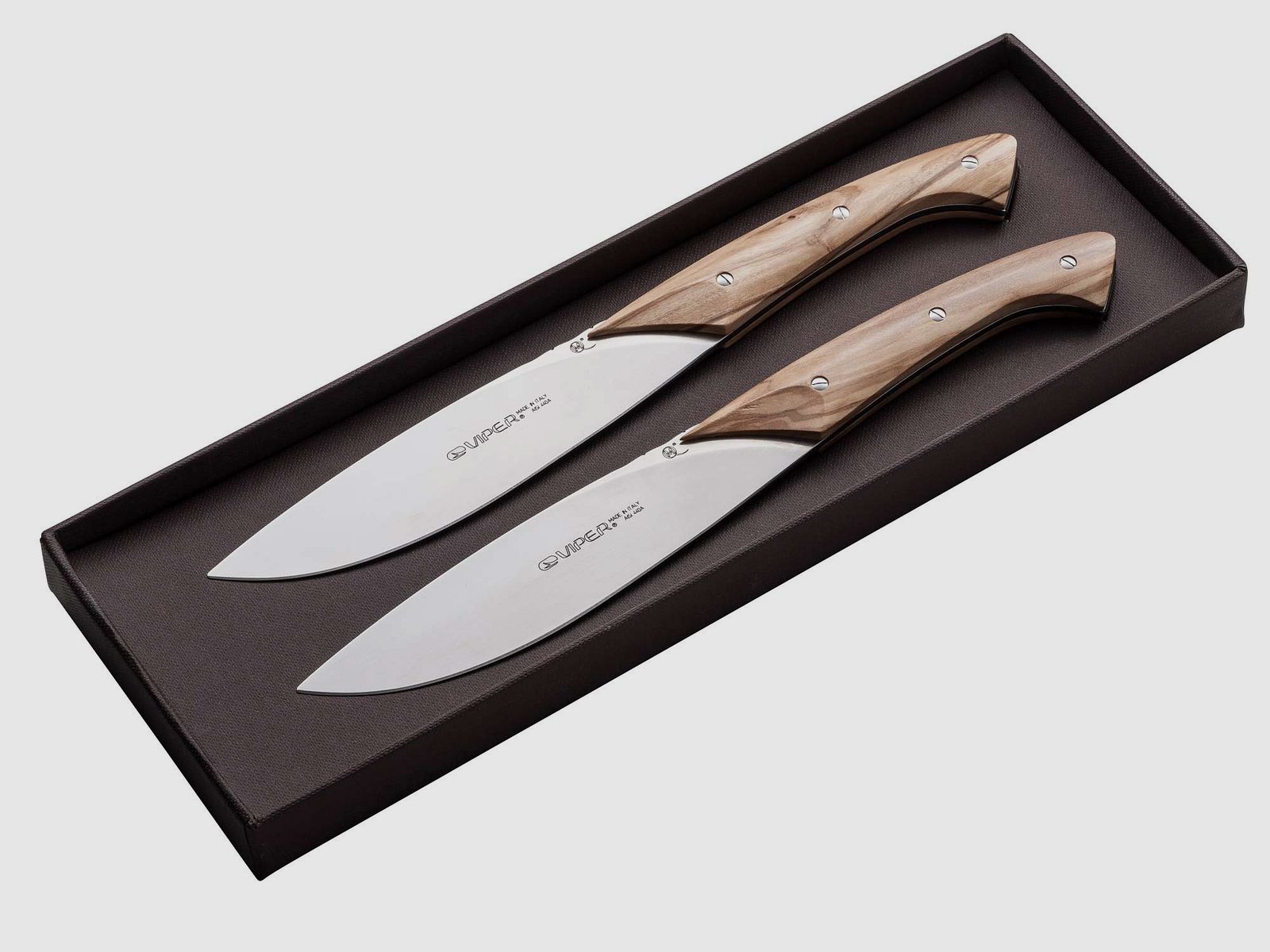 Fiorentina Olive 2-piece set steak knives