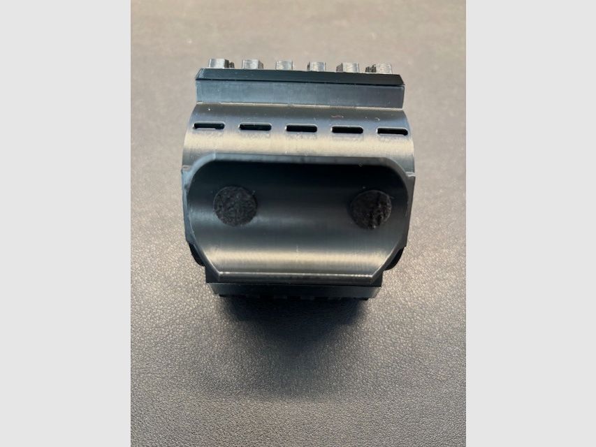 HP Max Mk1 / Mk2 | Bottle Clamp mit 3x Picatinny-Schienen - 6,5cm