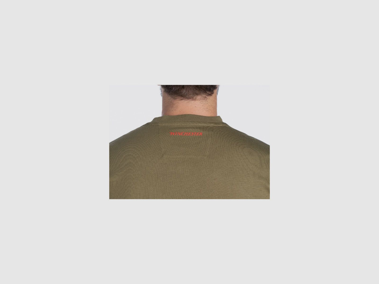 T-shirt, Winchester, Rockdale, Olijfgroen, 2XL, afbeelding 3 van 3