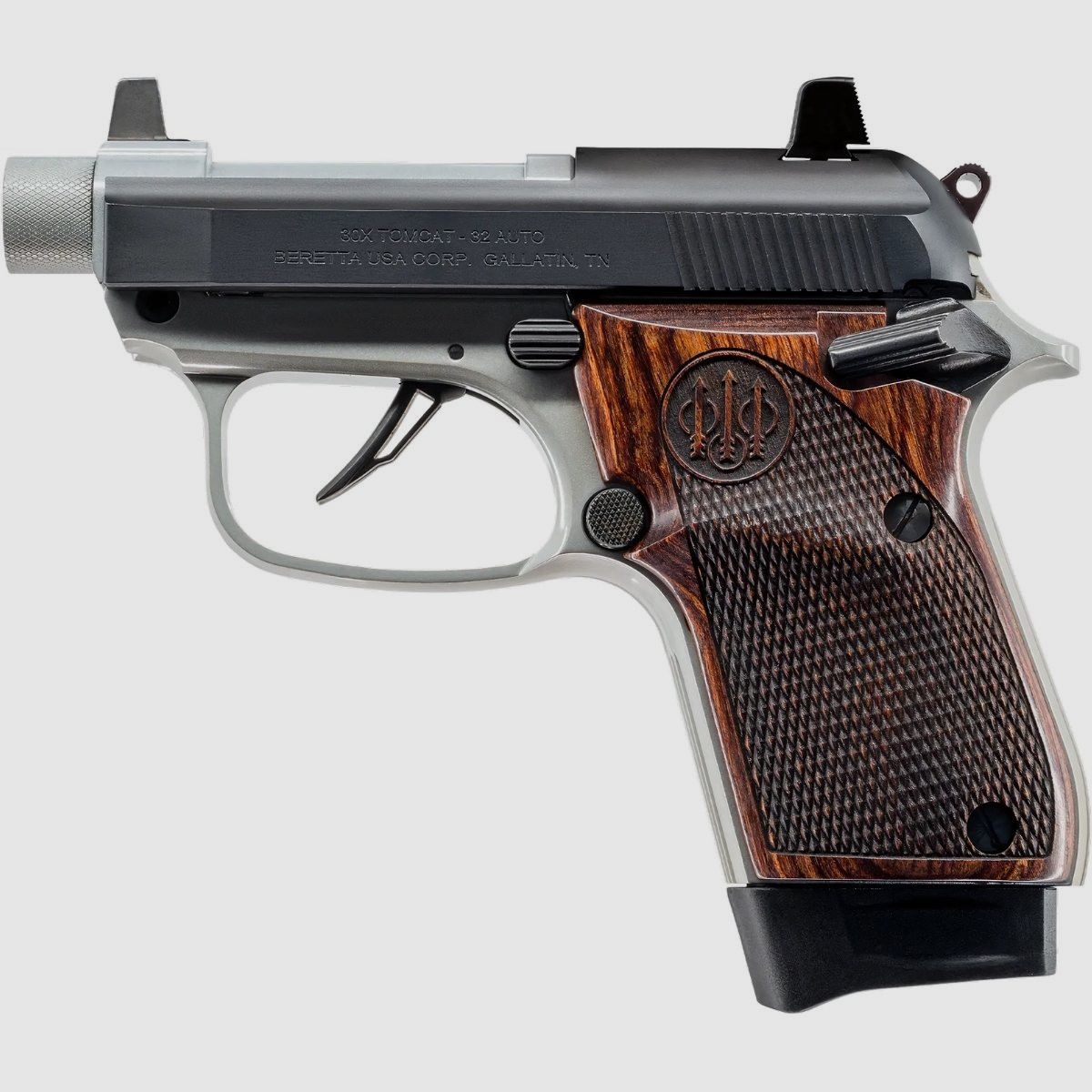 Beretta 30X Tomcat Inox,Black/Wood Grips MT, Bild 1 von 11