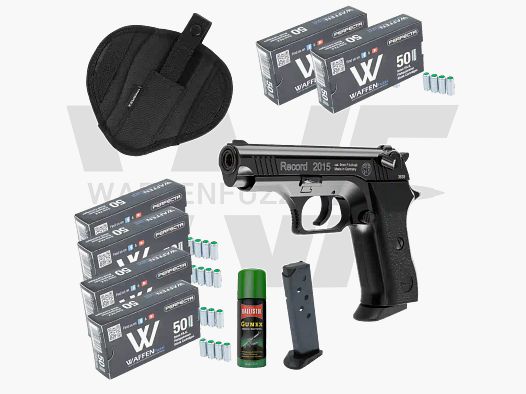 Record 2015 Set de Pistolets à Blanc "L" Calibre 9mm PAK