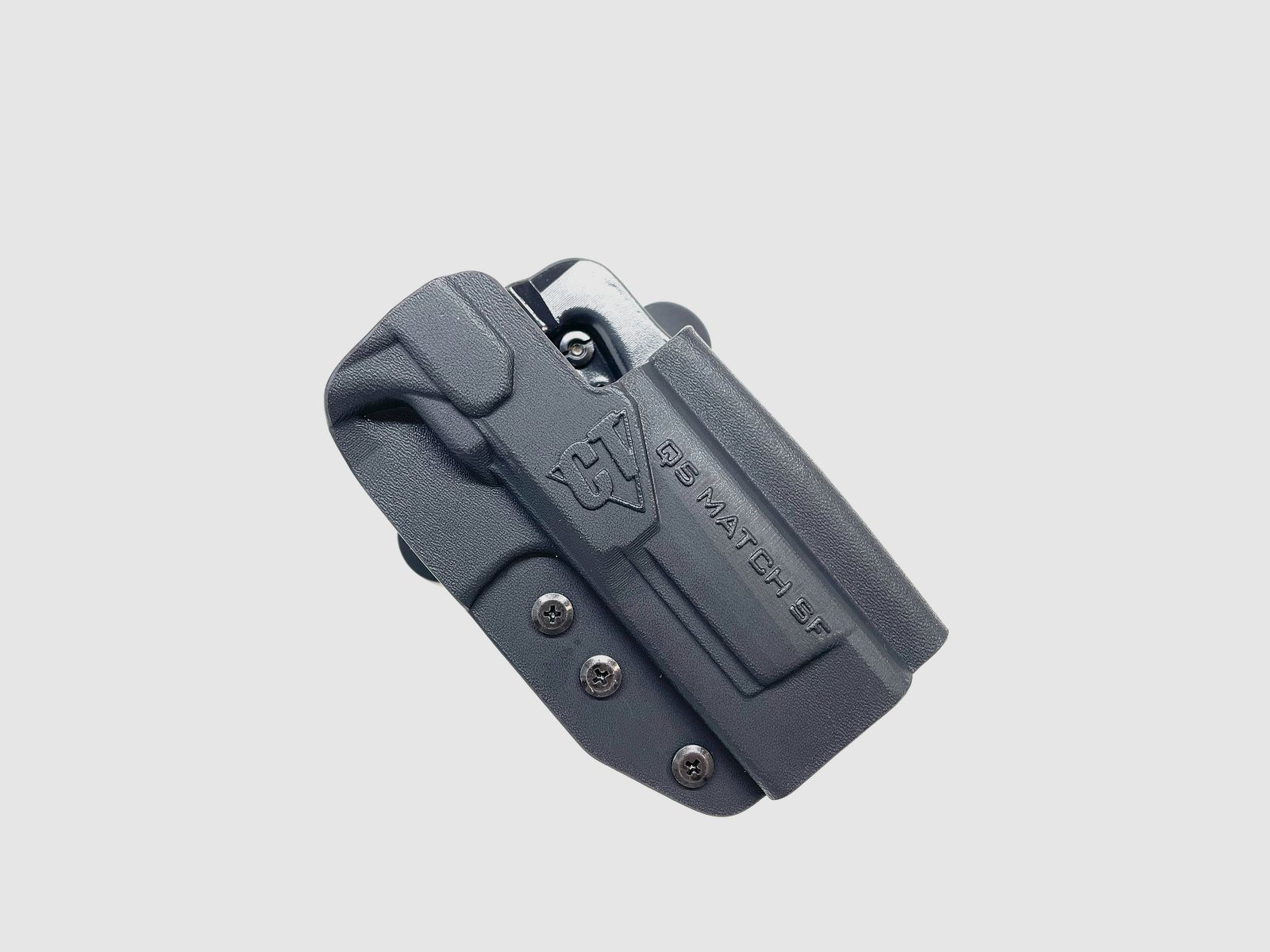Comp-Tac Kydex Holster INTERNATIONAL für Walther Pistole Q5 MatcH Steel Frame 5" links schwarz