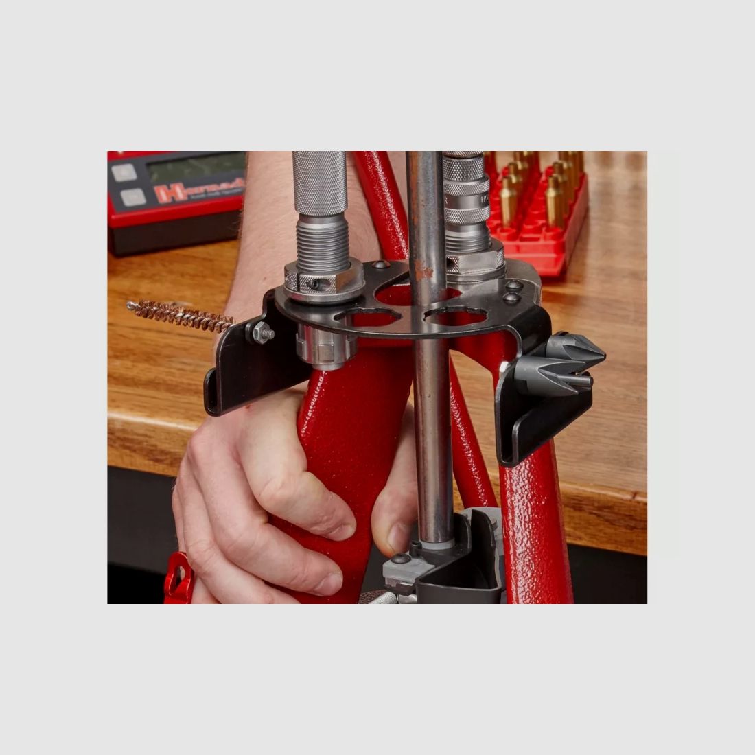 Hornady Iron Press Matrizen und Werkzeug Halterung