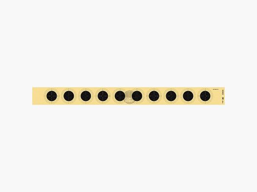 OpTacs - Air rifle target strips with 10 target images - pack of 250