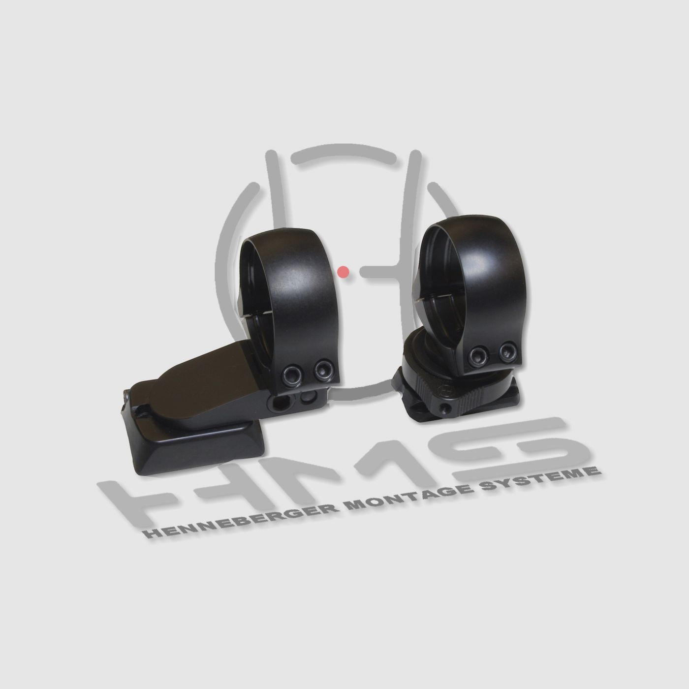 Henneberger Schwenkmontage Rem700 - M18 - S101 - Jaeger10 Swarovski Rail