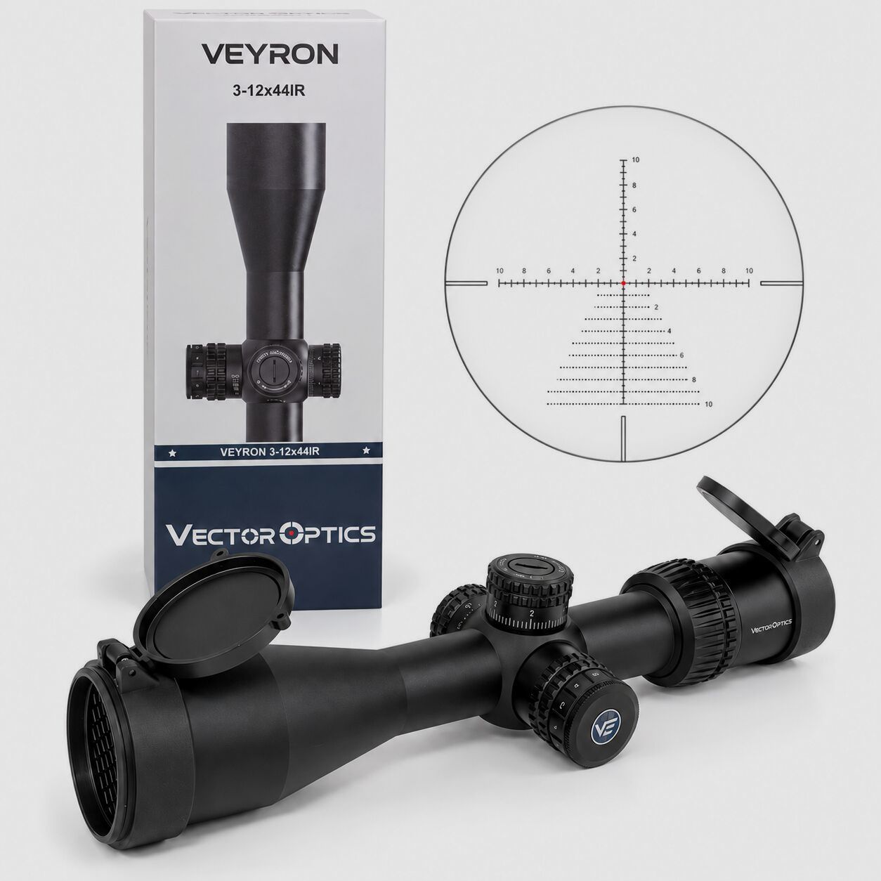 Vector Optics SCOM-40 Veyron 3-12 x 44IR