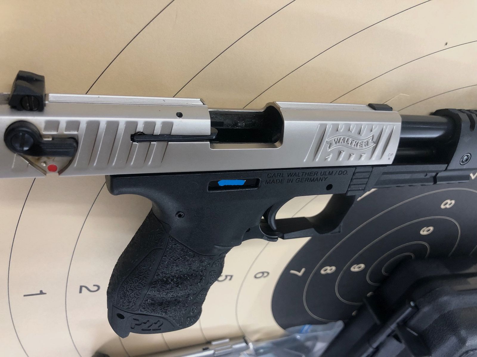 Walther Pistole P22 Q Target 5 " 