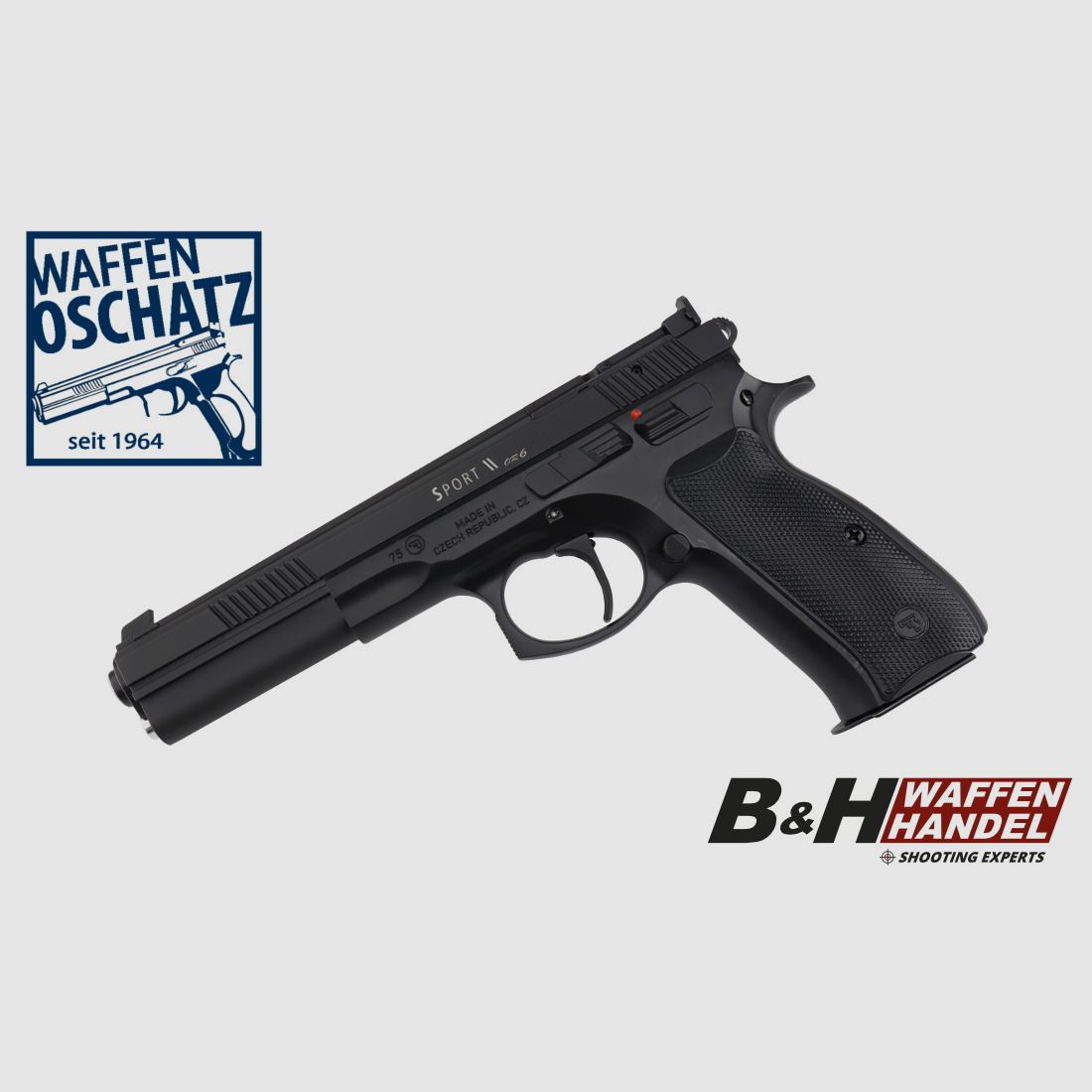  Waffen Oschatz CZ75 Sport II OR 6" SAO