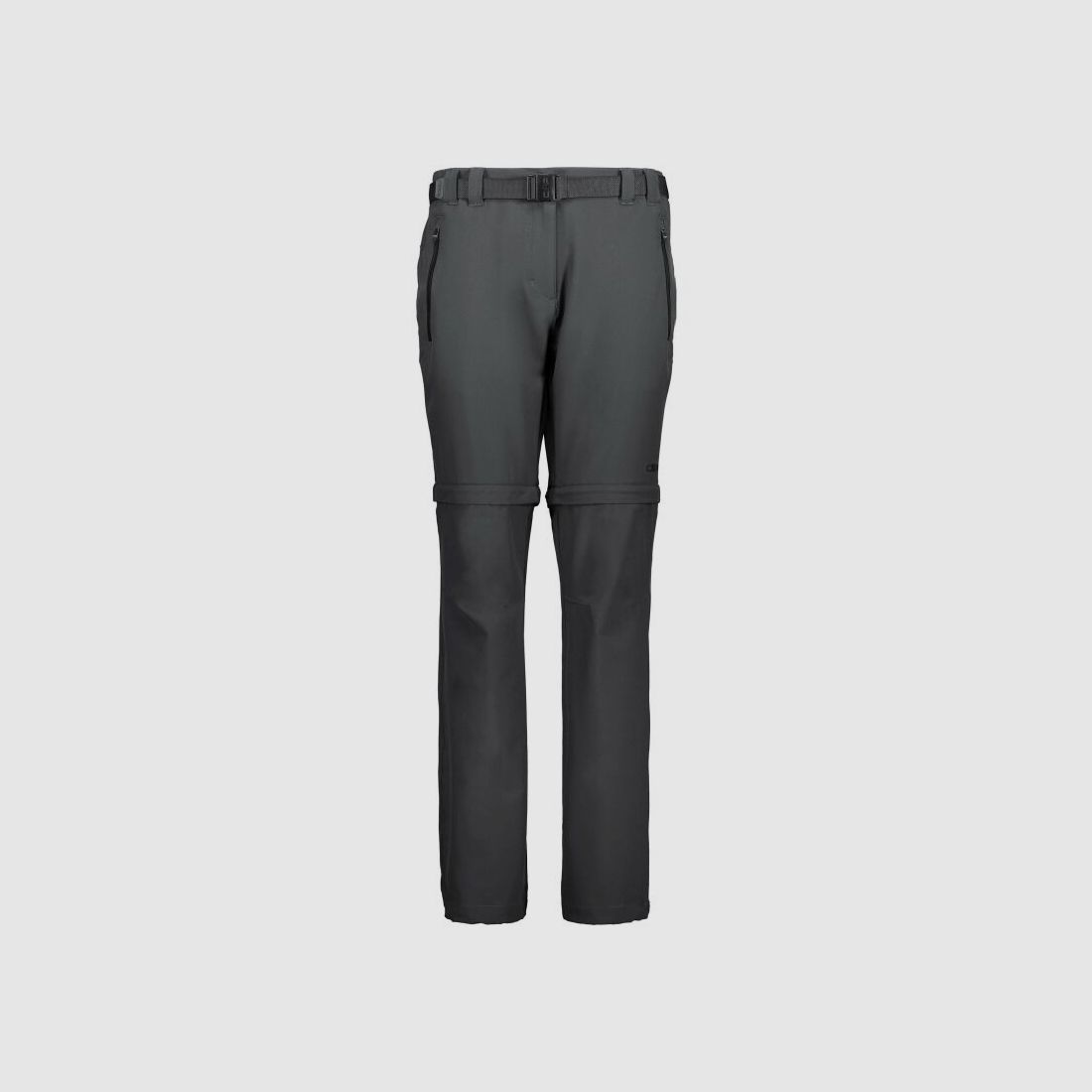CMP Damen-Zip-Off-Trekkinghose Anthrazit