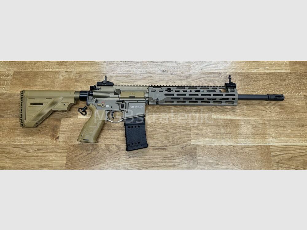 Original H&K M-LOK Handschutz klemmbar - Heckler & Koch MR223 A3 16,5" Lauf halbautom. Büchse .223Rem - zivile Version HK416 / G95K / G38 / mit Upgrades