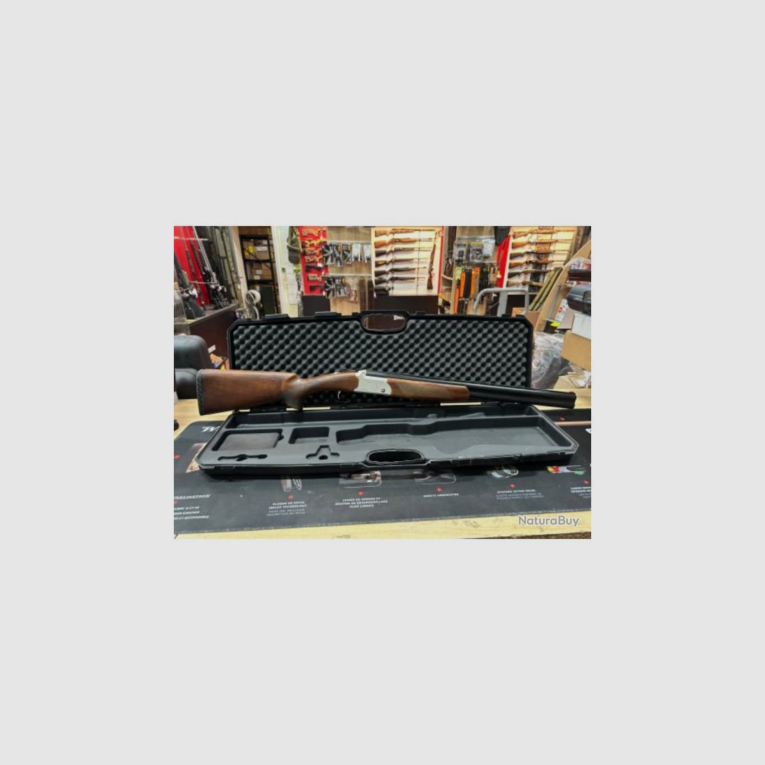 gebruikte integra khan arms becassier kal.12/76 61 cm loop geribbeld, afbeelding 1 van 9