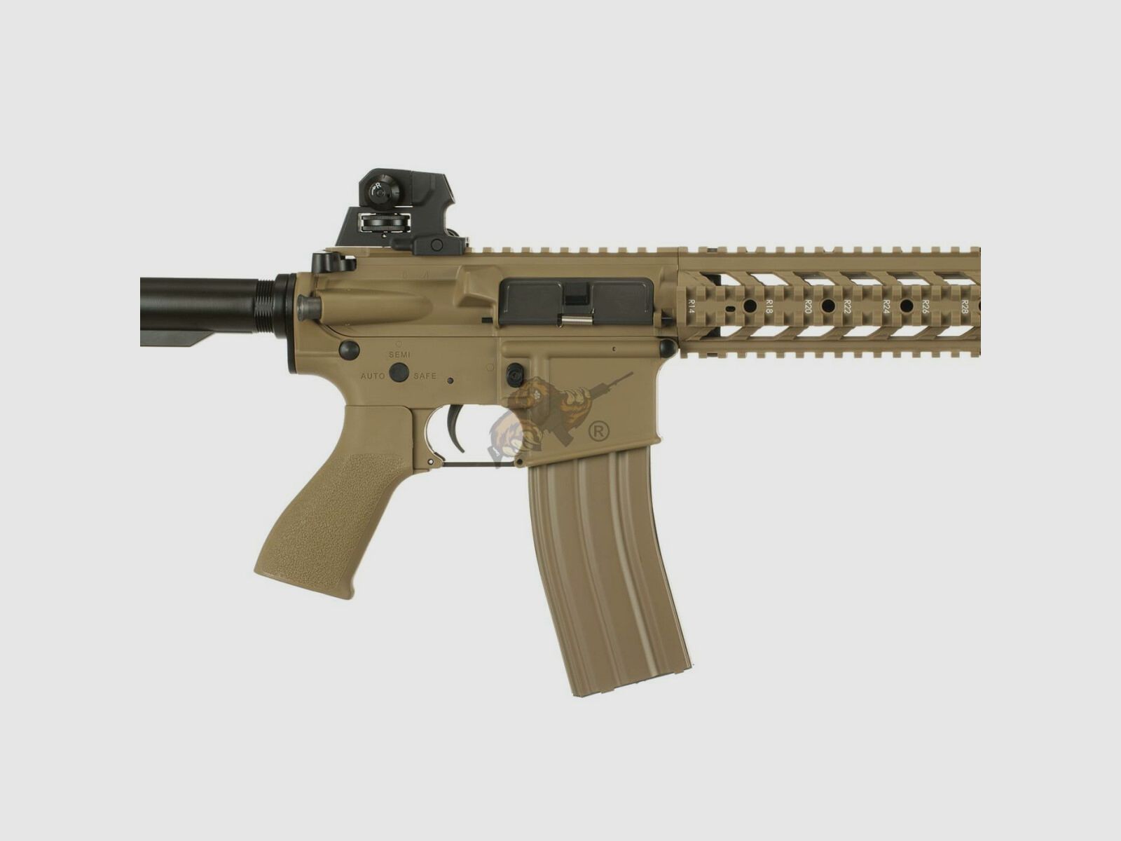 G&G CM16 Raider-L Desert Airsoft S-AEG free from 18