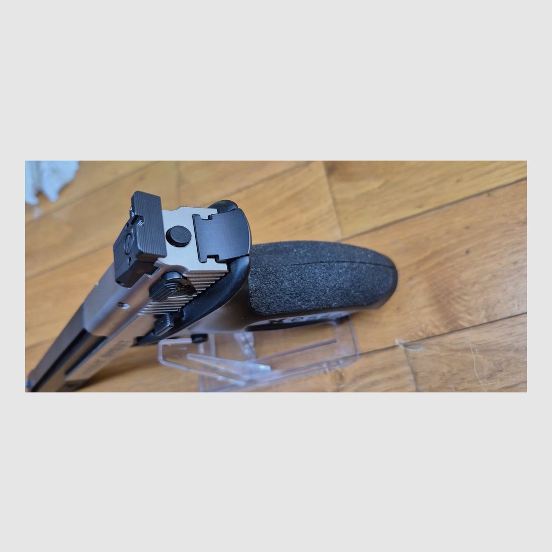 Ottima pistola da tiro Hammerli – Modello X-ESSE Sport – Cal. 22LR – Qualità svizzera ma Made in Germany! – Ottimo strumento di allenamento – Con valigetta originale e indicatore di camera – Da pulire – TBE, immagine 10 di 20