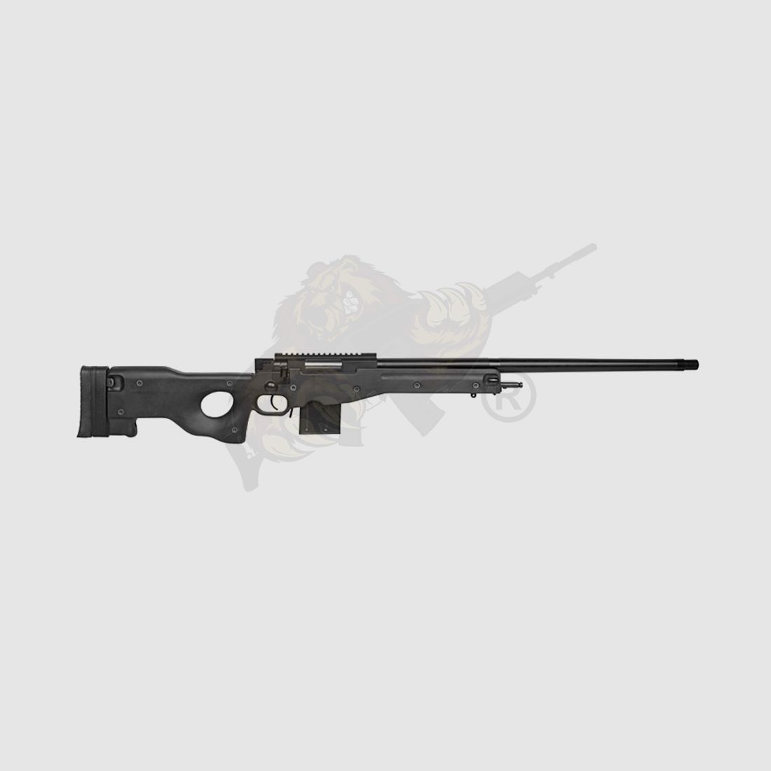 G&G G960 SV Spring Sniper Rifle Schwarz Airsoft -F-