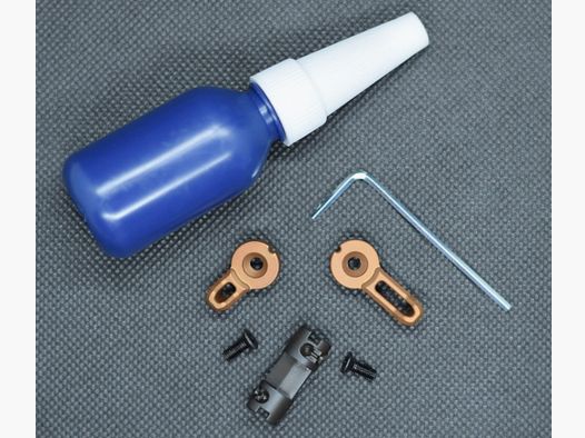 Ambidextrous safety/fire selector DEFTAR for AR15 45/60 Bronze