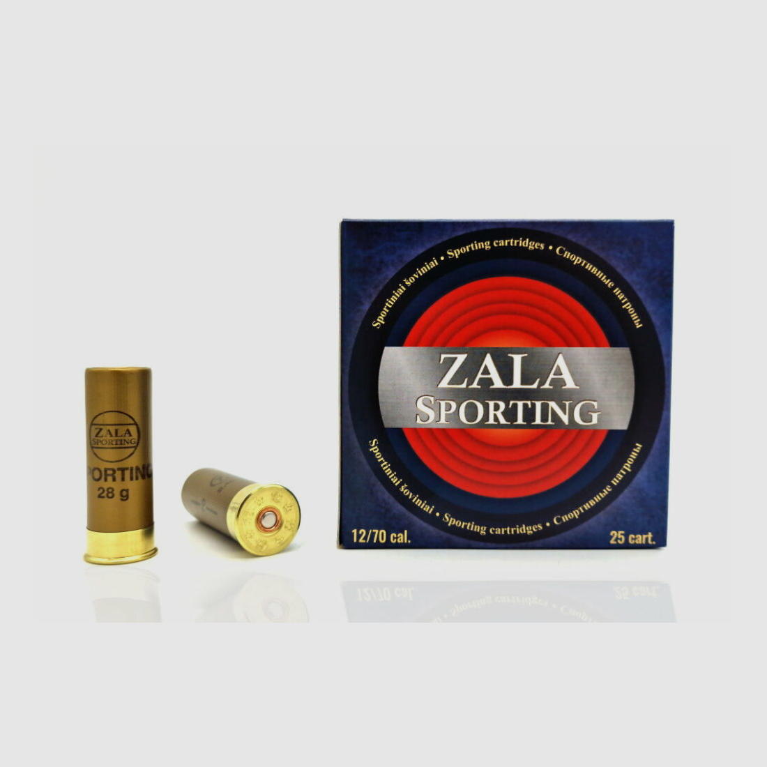 ZALA ARMS 12/70 LÍNEA DEPORTIVA ZALA 28g 2,4mm cartuchos de perdigones