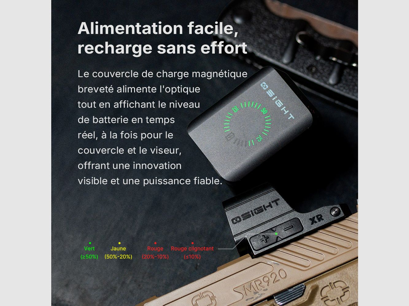 Osight XR Closed Optic RMR Footprint & Multi-Reticles 2/6 MOA Dot & 32 MOA Circle, image 6 of 16