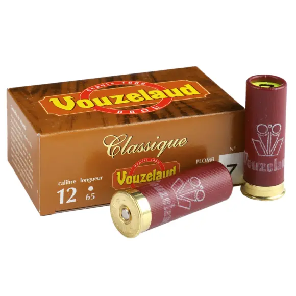 Hunting Cartridges Vouzelaud Classic Small Base Caliber 12, image 1 of 2