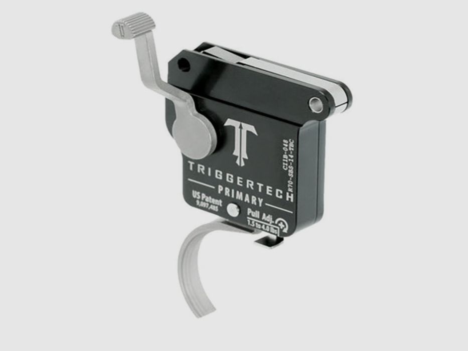 TriggerTech Trekker met Veiligheid 1,5–4 lbs Gebogen – Remington 700 #502-000160