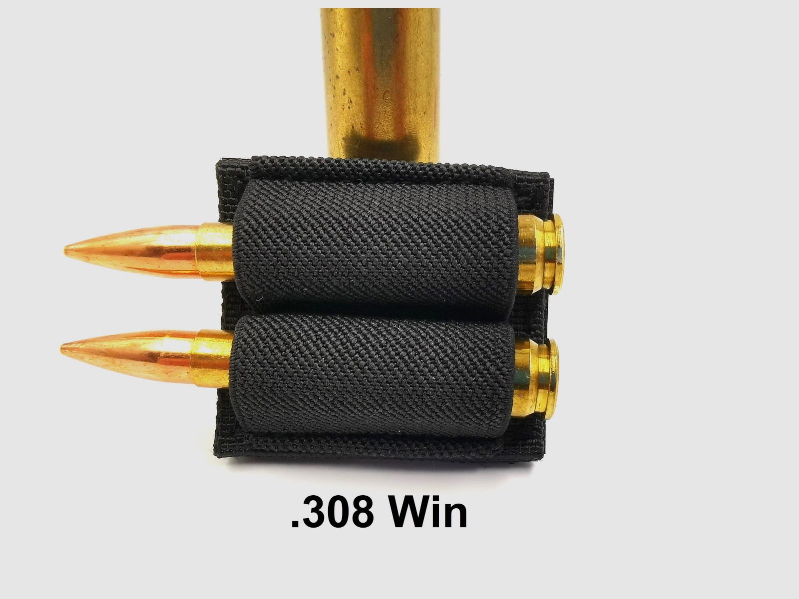 Cartridge holder for 2 cartridges black olive sand ammunition bag hunting rifle long range cartridge hold